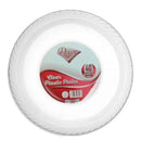 Disposable_Classico - Transparent Reusable Plastic Plate 17cm/6.5in 40pc