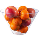 Disposable 1 Transparent Reusable Serving Bowl - Cone