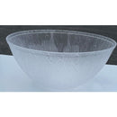 Disposable 1 Transparent Reusable Serving Bowl - Mahogany