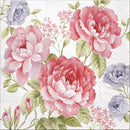 Disposable_Pink & Purple Napkin 33x33cm/13in 20pc - Julietta