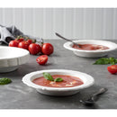 Disposable 18 White Reusable Sugarcane Soup Bowl - Bio
