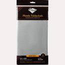 Disposable 1 Silver Tablecloth 138x274cm