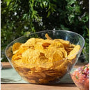 Disposable 1 Transparent Reusable Plastic Serving Bowl - Oval