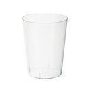 Disposable 1 Transparent Reusable Plastic Serving Bowl 2.5 L - Popcorn