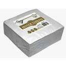 Disposable 50 White Napkin 33x33cm - Linen Feel