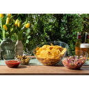 Disposable 1 Transparent Reusable Plastic Serving Bowl - Oval