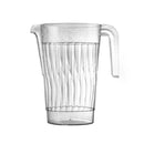 Disposable 1 Silver Glitter Reusable Pitcher 1.5L