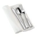 Disposable 1 Silver Reusable Combo Cutlery