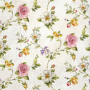 Disposable 20 Cream Napkin 33x33cm - Tender Roses
