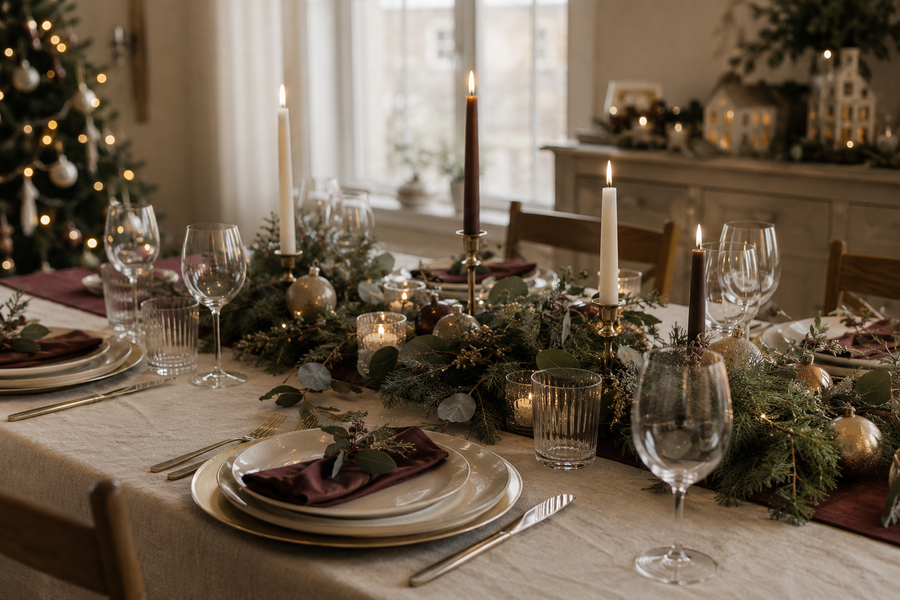 Tavola di Natale: 8 idee per una tavola natalizia elegante e festosa