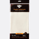 Disposable 1 Cream Tablecloth 138x274cm 