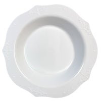 Disposable_Antique - White Reusable Plastic Soup Bowl 400ml/13.5oz 20pc