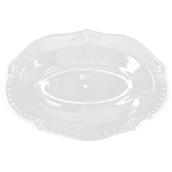 Disposable_Antique - Transparent Reusable Plastic Dessert Bowl 150ml/5oz 20pc