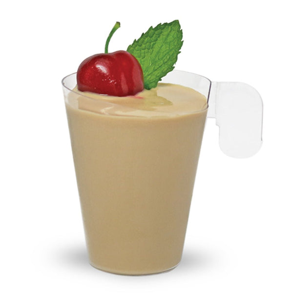 Disposable_Transparent Reusable Plastic Dessert Cups 60ml/2oz 12pc