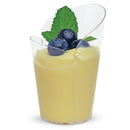 Disposable_Transparent Reusable Plastic Dessert Cups 74ml/2.5oz 12pc