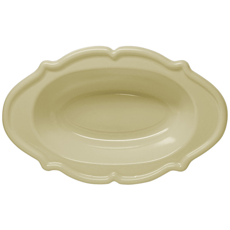 Disposable_Festive - Cream Reusable Plastic Dessert Bowl 150ml/5oz 12pc