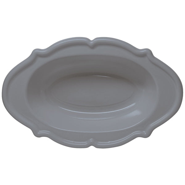 Disposable_Festive - Silver Reusable Plastic Dessert Bowl 150ml/5oz 12pc