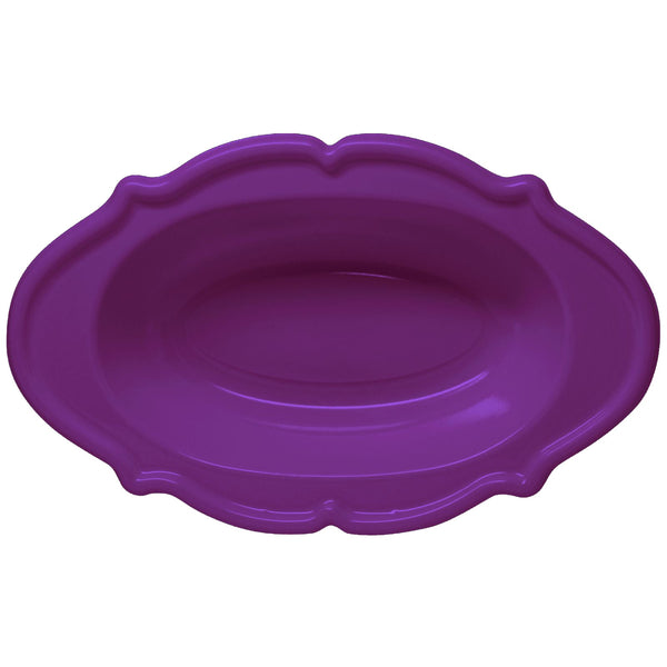 Disposable_Festive - Purple Reusable Plastic Dessert Bowl 150ml/5oz 12pc