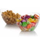 Disposable 1 Transparent Reusable Plastic Serving Bowl Small 