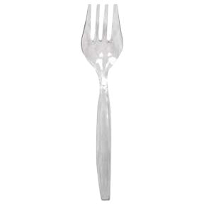 Disposable_Clear - Transparent Reusable Plastic Serving Utensil