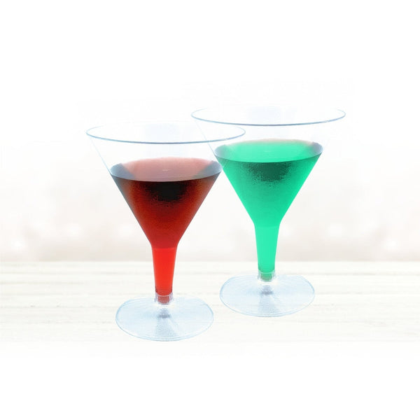 Disposable_Transparent Reusable Plastic Dessert Cups 180ml/6oz 6pc