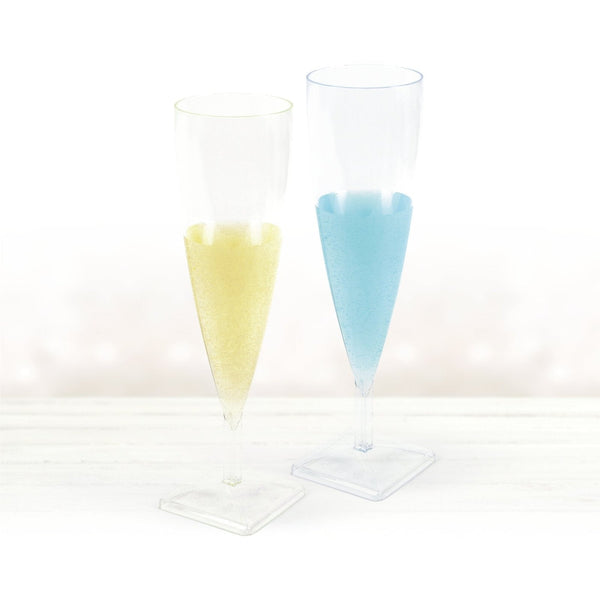 Disposable_Transparent Reusable Plastic Champagne & Cocktail Cups 150ml/5oz 6pc
