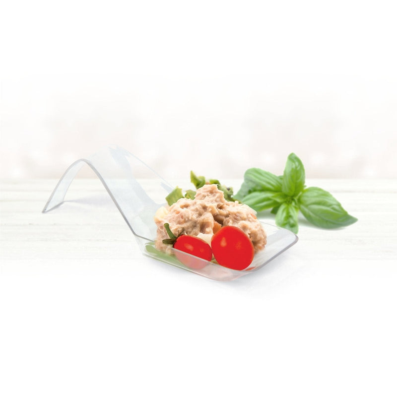 Disposable_Transparent Reusable Plastic Mini Dish 24pc