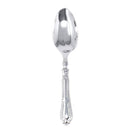 Disposable_Baroque - Silver Reusable Plastic Spoons 12pc