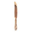 Disposable_Baroque - Rose Gold Reusable Plastic Knives 12pc