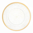 Disposable_Gold Glitter Reusable Plastic Charger Plate 33cm/13in 4pc