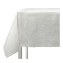Disposable 1 Cream Tablecloth 138x274cm - Embossed 