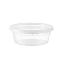 Disposable_Transparent Reusable Plastic Deli Container 235ml/8oz 6pc