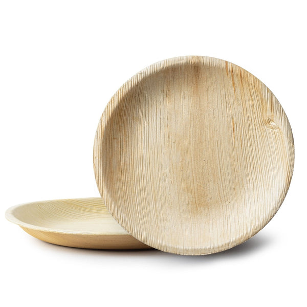 Disposable_Palm - Natural Reusable Palm Leaf Plate 26cm/10in 10pc