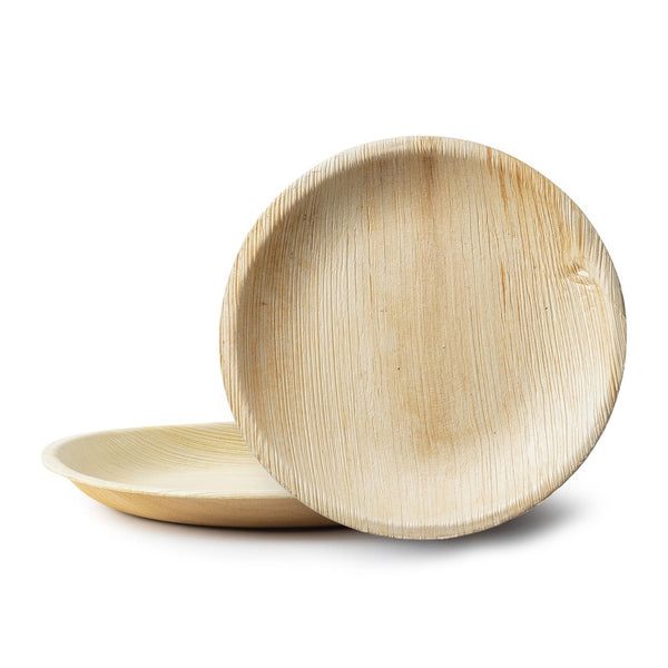 Disposable_Palm - Natural Reusable Palm Leaf Plate 18cm/7in 10pc