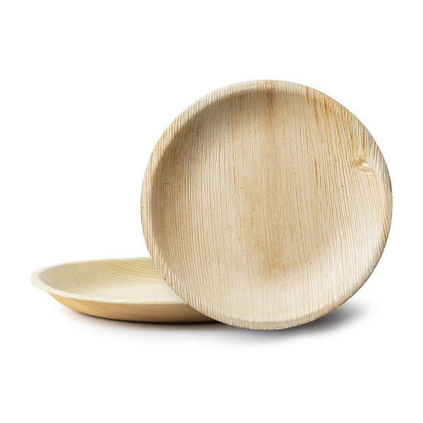 Disposable_Palm - Natural Reusable Palm Leaf Plate 15cm/6in 10pc