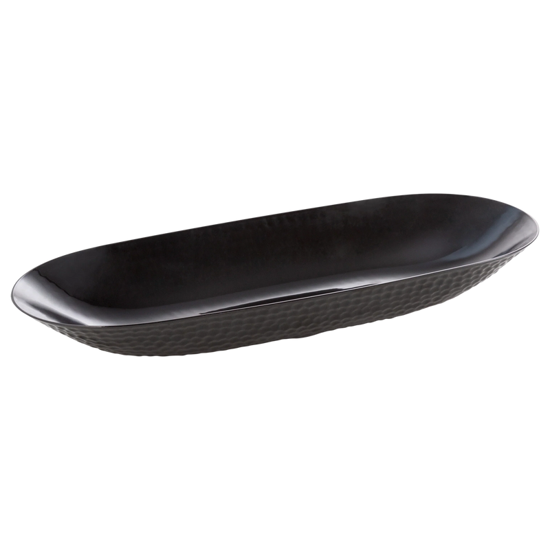 1 Schwarz Wiederverwendbar Kunststoff Servierplatten