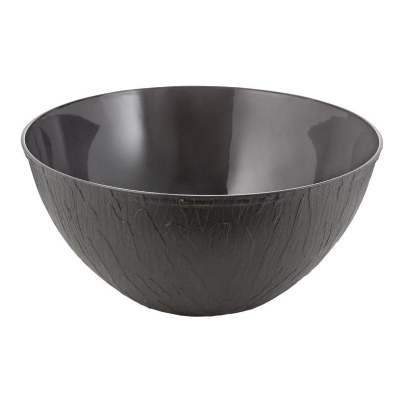 Disposable 1 Black Reusable Serving Bowl 2.5Lt - Mahogany 