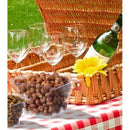 Disposable_Square - Transparent Square Reusable Plastic Serving Bowl Medium 1pc