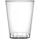 Disposable_Round - Transparent Reusable Plastic Tumblers 280ml/9.5oz 20pc