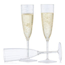 Disposable_Transparent Reusable Champagne & Cocktail Cups 170ml/5.5oz 8pc