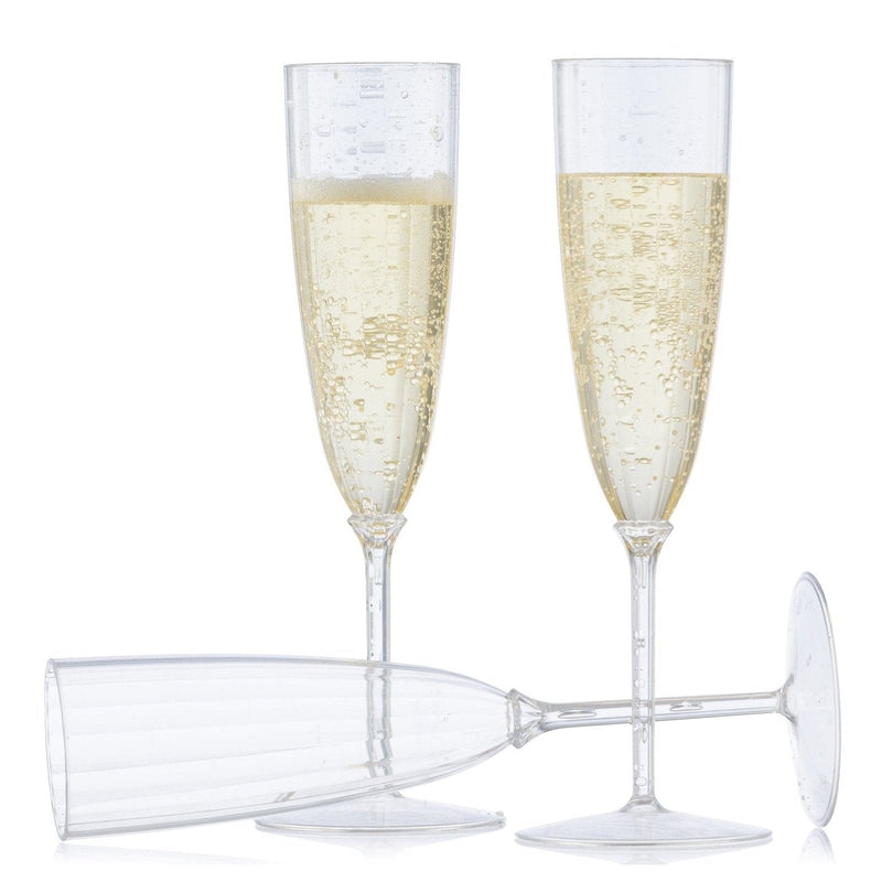 Disposable_Transparent Reusable Champagne & Cocktail Cups 170ml/5.5oz 8pc