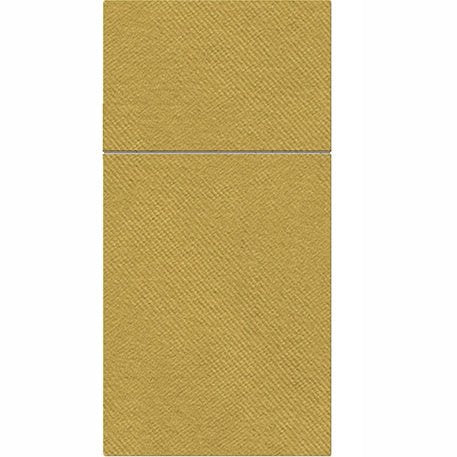 Disposable_Gold Pocket Napkin 40x40cm 1/8 Folding/15.5in 25pc - Airlaid