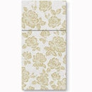 Disposable_Gold Pocket Napkin 40x40cm 1/8 Folding/15.5in 25pc - Airlaid Subtle Rose