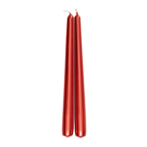 Disposable_Red Candles 24cm/9.5in 8pc
