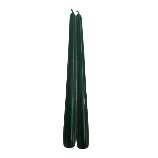 Disposable_Green Candles 24cm/9.5in 8pc