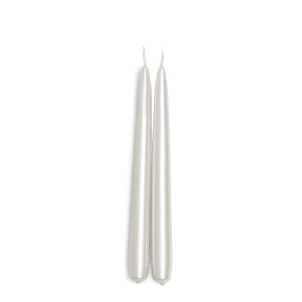Disposable_White Candles 24cm/9.5in 8pc
