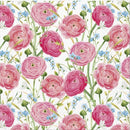 Disposable 20 Pink Napkin 33x33cm - Symphony Of Summer 