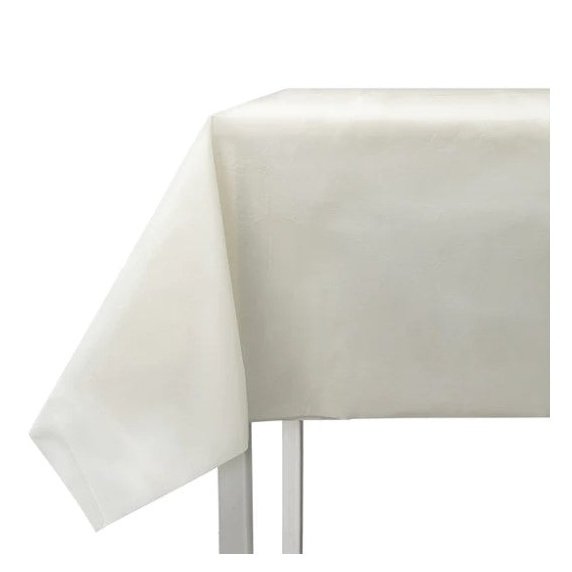 Disposable 1 Cream Tablecloth 138x274cm 