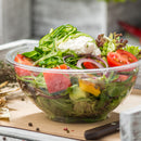 Disposable 1 Transparent Reusable Plastic Serving Bowl - Round 