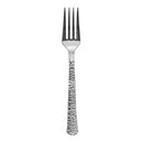 Disposable_Hammered - Silver Reusable Plastic Forks 20pc